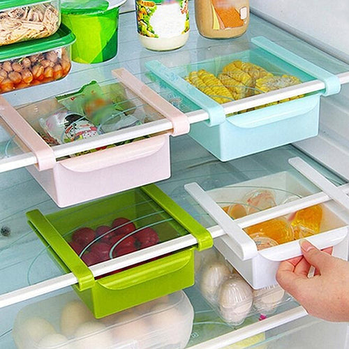 Hanging Plastic Fridge Organiser Containers