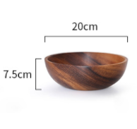 Premium Tableware Acacia Wooden Bowl Set