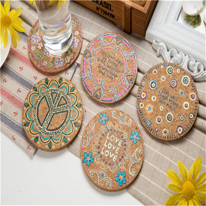 Heat Resistant Wooden Cup Coasters