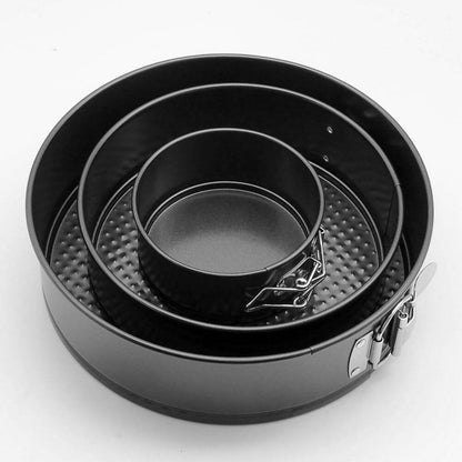 3pcs Springform Round Non-Stick Cake Pan