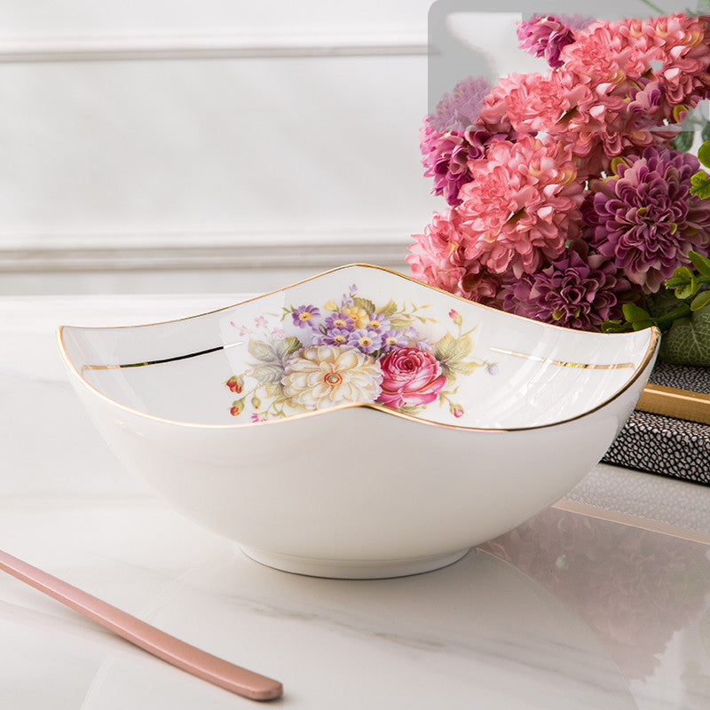 Nordic Style Ceramic Salad Bowl