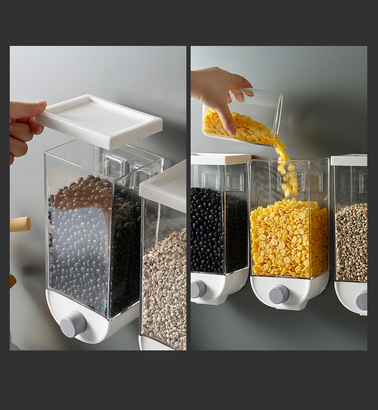 Wall Mounted Grain Storage Containers