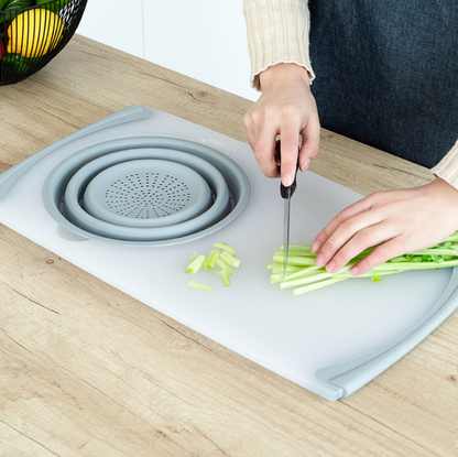 3-in-1 multi-functional chopping board