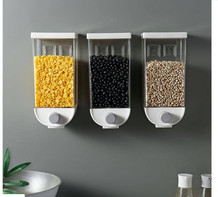 Wall Mounted Grain Storage Containers