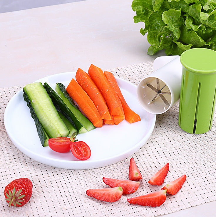 Strawberry ,Cucumber and Carrot Split Cutter