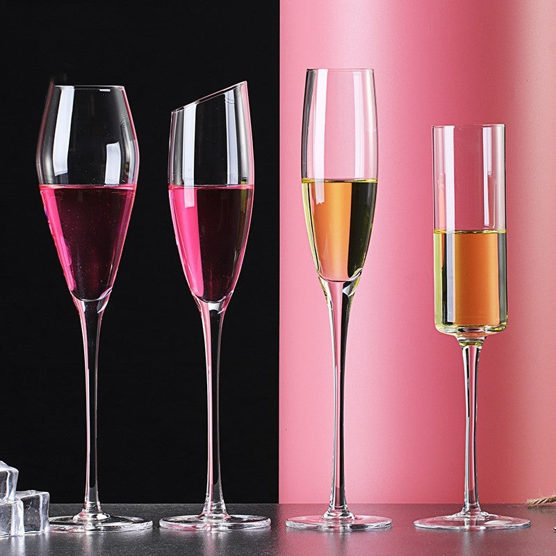 Premium Crystal Champagne Glasses