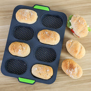 8 Slots Silicone Bread & Cupcake Moulds