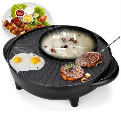 Multifunctional Electric BBQ Hot Pot and Grill