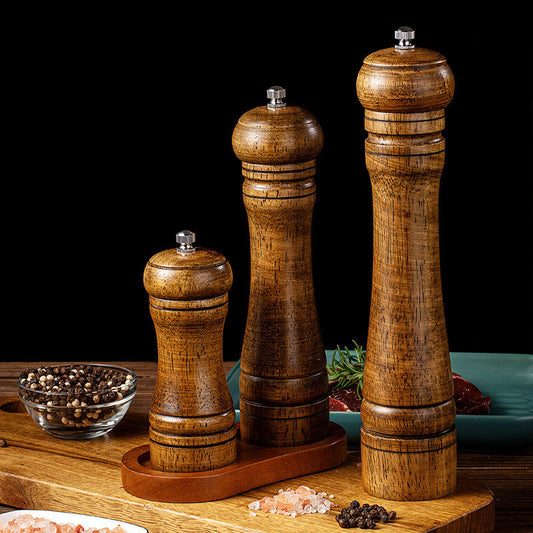 Wooden Salt and Pepper Grinders