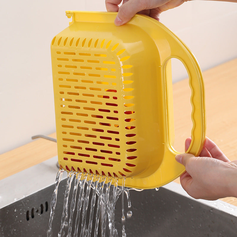 Foldable Kitchen Sink Drain Plastic Basket