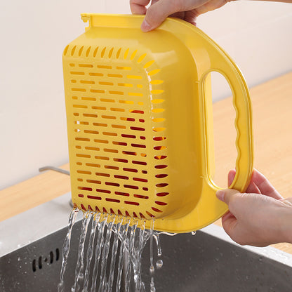 Foldable Kitchen Sink Drain Plastic Basket