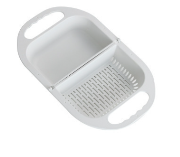 Foldable Kitchen Sink Drain Plastic Basket