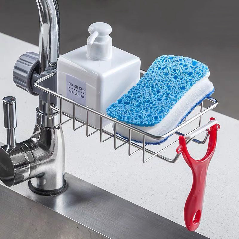 Kitchen Sink Sponge & Soap Holder