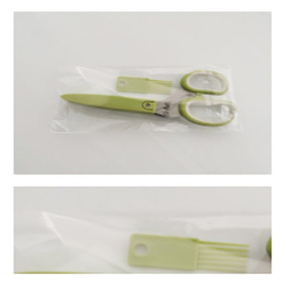 Multi Blade Stainless Steel Kitchen Herb Scissors