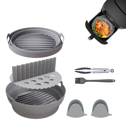 5 in 1 Silicone Air Fryer Liner Set