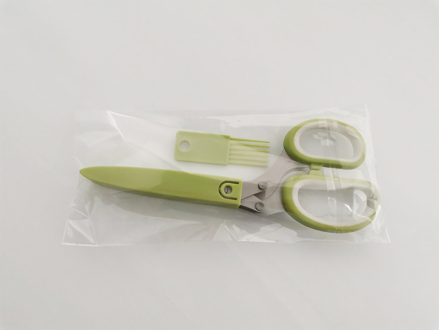 Multi Blade Stainless Steel Kitchen Herb Scissors